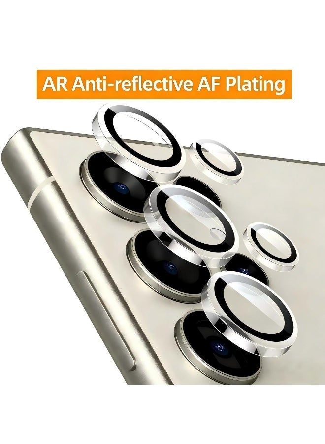 حامي عدسة كاميرا سامسونج جالاكسي S26 ألترا، HD مضاد للتوهج، متوافق مع الجرابات، إعادة إنتاج ألوان فائقة، زجاج مقسى فائق النحافة 9H، مقاوم للخدوش، حامي عدسة فردي سهل التركيب - Image 2